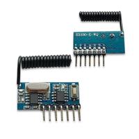 433mhz Wireless 4 Channel RF Receiver 1527 Learning Code Decoder Module For Remote Control Superheterodyne Receiving Module
