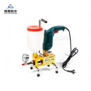 Pompe d'injection haute pression étanche Boyu 9999 pour remplissage de mousse polyuréthane, acier, HDPE, et coulis d'époxy pour béton ISO9001 - Product Image 2