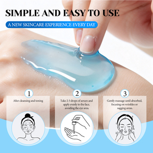 Suero Facial Antienvejecimiento de Marca Privada con Péptidos de Cobre Azul GHK-Cu SNAP-8, Hidratante, Reafirmante, Repara Arrugas, Ilumina la Piel - Product Image 6