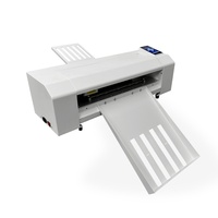 Máquina de Corte de Etiquetas con Alimentación Automática FC350 A3+, Cortadora de Adhesivos en Hoja, Cámara CCD, Máquina de Troquelado Digital para Uso Comercial