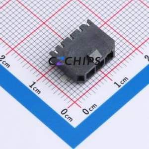 WT5557W-030R-0W Wire-to-Board Pin Header SMD,P=3mm,Horizontal Mount Connector 1x3P 3mm Horizontal Mount Micro-Fit (MX 3.0) - Product Image 1