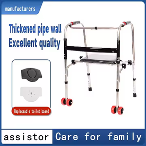 Marcheur pivotant réciproque aides à la marche à la mobilité cadre de <span class=keywords><strong>Zimmer</strong></span> en aluminium pliable cadre en alliage d'aluminium marcheur - Product Image 3