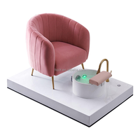 L'usine Jincheng vend un fauteuil de massage des pieds avec pompe pour bain à remous pour salon de manucure et spa.