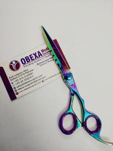 Ciseaux de coiffure professionnels Obexa OBS-09094 J2 420c en acier japonais, poli miroir, pour droitiers (6,5 pouces), logo personnalisé - Product Image 3