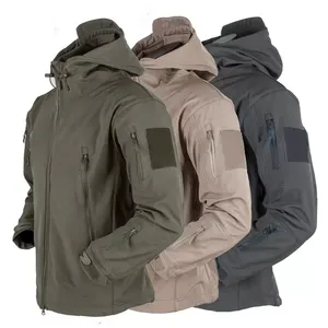 Men winter new fashion long sleeve outdoor jacket breathable windproof jacket warm pockets three-in-one coat