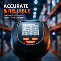 Lecteur de codes QR 2D portable WCMI, sans fil, Bluetooth, écran LCD, paiement automatique, affichage rapide du prix et de la quantité pour les supermarchés et les commerces de détail