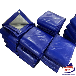 Láminas de lona en color azul y gris, laminado de 2 caras con peso pesado 200 gsm personalizable - Product Image 1