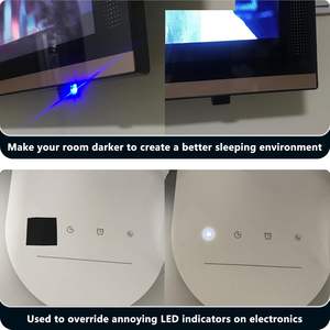 Autocollants anti-lumière LED, autocollants atténuants la lumière, feuilles d'atténuation pour routeurs, moniteurs et appareils électriques - Product Image 5