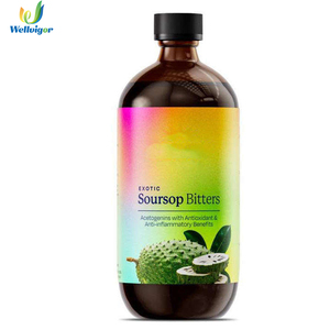 Integratore Detox Erboristico Liquido di Soursop, Semi Neri e Moringa 16oz per Supporto Immunitario, Salute Intestinale e Vitalità Antiossidante - Product Image 1