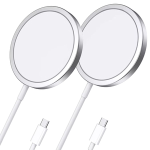 Cargador Inalámbrico Magnético Delgado y Portátil de 15W, Material Ignífugo de PVC y PC, Adaptador de Carga para Teléfono - Product Image 1