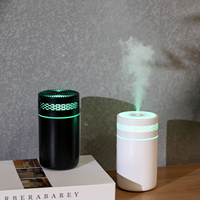 Diffuseur d'huiles essentielles portable USB, indispensable pour les hôtels, brume parfumée colorée, mini humidificateur USB pour voiture
