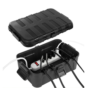 Large Outdoor Electrical Box (12.5 X 8.5 X 5 Inch) IP54 Waterproof <b>Extension</b> Cord Cover Protect Outlet <b>Plug</b> <b>Socket</b> - Product Image 2