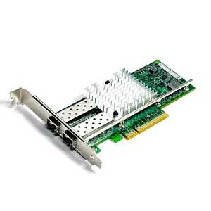 82599es PCIE x8 10Gbps 10Gbe 2 SFP + 포트 광섬유 10g 이더넷 네트워크 카드 x520-da2