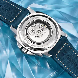 NEW Fashion <span class=keywords><strong>NH35A</strong></span> Montre Mécanique Homme <span class=keywords><strong>PAGANI</strong></span> DESIGN YS014 Verre Saphir AR Acier Inoxydable Montre-Bracelet Étanche Reloj Hombre - Product Image 6
