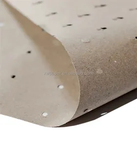 Proveedor chino papel perforado Kraft papel perforado para máquina cortadora de tela