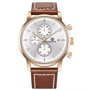 Relojes BENYAR 5146 para hombre, clásicos, a la moda, resistentes al agua, de cuarzo, de diseño. - Product Image 5