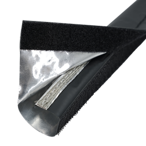 Manchon de protection de câble flexible en aluminium résistant à l'usure, blindé EMI, avec fixation magique - Product Image 1