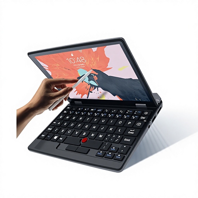 Stidjo A7 Cross-Border Hot-Selling Touchscreen Pocket Laptop Handwriting Voice Office Computer Integrated Graphics 2.0GHz 1 Year