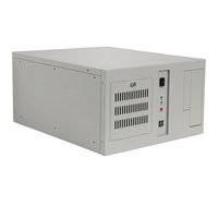 Casing Komputer Industri Kustom dengan Pintu Depan yang Dapat Dikunci, Ventilasi, Drive Bay, dan USB