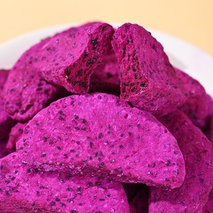 Fábrica Atacado 100% Natural Freeze Dried Dragon Fruit Fatias Bulk Maracujá para o cozimento OEM Disponível - Product Image 2