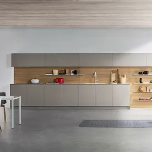 Armoires de cuisine modulaires aimantées, armoire de cuisine à charnière hydraulique