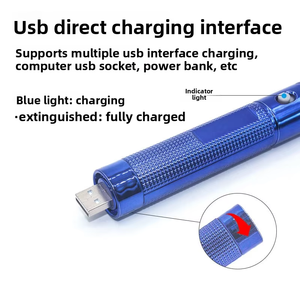 Puntatore Laser Portatile USB Ricaricabile con Luce Verde, 2 Modalità (Punto Singolo e Cielo Stellato), Pennarello Tascabile con Torcia e Confezione Regalo - Product Image 5