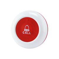Système de bouton d'appel sans fil étanche de haute qualité système de téléavertisseur de bouton de serveur système de serveur d'appel de caboteur