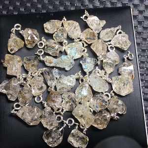 Herkimer Diamante Cristal DIY Jóias Pingente <span class=keywords><strong>Natural</strong></span> Cura Pedras para Presente Dando Artesanato De Cristal Artesanato Artesanal - Product Image 4