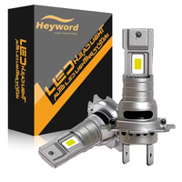 Lampu Depan Mobil LED Heyword Z1 Baru, Lampu Utama H1/H7/H4/9005/9006/ HB3/HB4 55W 12V 6500K