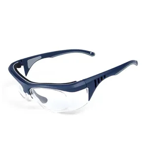 HBC לבן בטיחות משקפי עבודה בטיחות משקפי גבוהה קשיחות ספורט בטיחות זכוכית