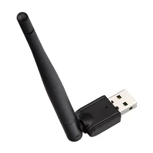 2024 di tendenza nuova unità adattatore Wifi USB gratuito per Laptop TV Box Wifi Dongle con Antenna 2.4G Router Wireless schede di rete