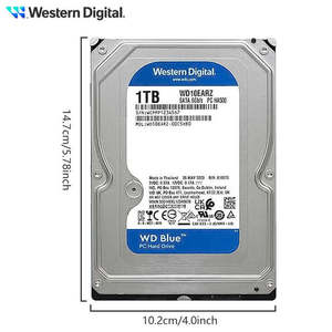 ฮาร์ดดิสก์ขายส่งจากโรงงาน <span class=keywords><strong>1TB</strong></span> 2TB ฮาร์ดดิสก์ <span class=keywords><strong>WD</strong></span> <span class=keywords><strong>Purple</strong></span> สำหรับกล้องวงจรปิด DVR <span class=keywords><strong>HDD</strong></span> - Product Image 1