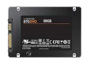 ไดรฟ์โซลิดสเตทแบบพกพาภายในขนาด 2.5 นิ้ว รุ่น 870 ความจุ 500GB สีดำ อินเทอร์เฟซ SATA ขนาด 2.5 นิ้ว - Product Image 2
