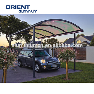 Offres Spéciales <span class=keywords><strong>garage</strong></span> double utilisé pour le jardin cadre en aluminium polycarbonate anti-UV toit abri <span class=keywords><strong>d</strong></span>'auto pour la vente en gros - Product Image 5