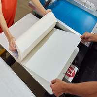 Cinta de paleta de papel protectora de mesa para máquina de serigrafía automática/manual