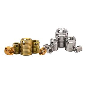 Inserto de rosca autorroscante <span class=keywords><strong>Ensat</strong></span> 302 Ranuras de corte 307 308 Agujeros de corte Inserto roscado con acero inoxidable o acero al carbono - Product Image 1
