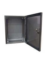 Boîtier de distribution en acier inoxydable poli, résistant aux intempéries, niveau de protection IP66, épaisseur 1,2 mm, gravé au laser, pour instruments électroniques
