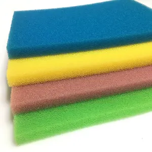 Odorless sponge open cell reticulated air filter foam sheet