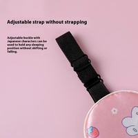Masque pour les yeux en satin double face mignon de dessin animé d'approvisionnement OEM vente en gros masque pour les yeux de nuit en satin de soie pour enfants