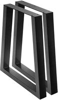 Servicio de Corte Láser y Soldadura de Accesorios para Muebles OEM, Patas para Escritorio, Comedor y Oficina