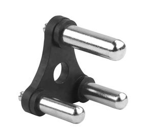 Prise électrique vide à broches creuses, Afrique du Sud, en laiton, grande taille, petite taille 8,7 mm 7 mm, 16A, pièces d'emboutissage en cuivre - Product Image 4