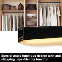 Profilé lumineux LED en aluminium VST pour armoire, meuble, vitrine, étagère de magasin, boutique de vêtements