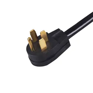 NEMA 14-50P Plug Cable Mexico Dryer Power Cable Costa Rica Plug Cord USA High Power Cord with 4 core wires CUL certified