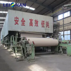 100 Ton Day Machine 2500mm Kraft Paper Making Machine From Recycled Paper