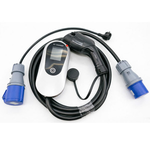 <span class=keywords><strong>Cargador</strong></span> Portátil para Vehículos Eléctricos de Nivel 2, 7kw, 11kw, 22kw, Tipo 1, Tipo 2, Enchufe GBT, <span class=keywords><strong>Cargador</strong></span> Portátil de Corriente Alterna con Enchufe CEE Azul y Rojo - Product Image 5
