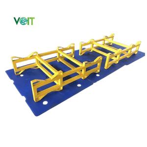 رفوف أسطوانة نبيذ مطلية بالمسحوق من الفولاذ المعدني لـ 59 جالونًا - Product Image 2