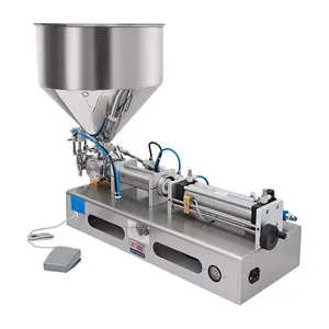 semi automatic small quantitative honey filling machine with pneumatic