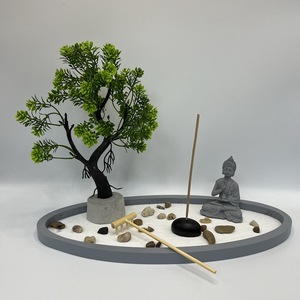 Haute Qualité Paisible Miniature <span class=keywords><strong>Zen</strong></span> <span class=keywords><strong>Jardin</strong></span> Intérieur Ornement De Table Bouddha <span class=keywords><strong>Zen</strong></span> Statues De <span class=keywords><strong>Jardin</strong></span> - Product Image 1