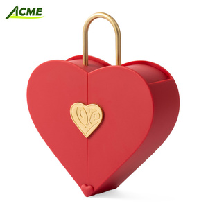 Caja de Joyería de Plástico Transparente <span class=keywords><strong>Fosforescente</strong></span> a Prueba de Agua, Caja de Regalo Rosa para Novia y Enamorados - Product Image 2
