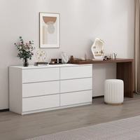 Coiffeuse moderne extensible avec miroir sur pied éclairé et réglable, rangement en MDF et bois de chêne, pour chambre à coucher